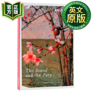 喧哗与骚动 英文原版 The Sound and the Fury 英文版 Faulkner, William 9780099475019 蓝思阅读指数870L