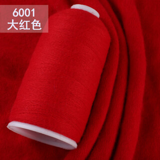 Tinofen 2025 pure cashmere thread, special grade 100% pure cashmere thread, woven hand-knitted thin thread, baby thread, red -6001 big red 50g, buy one get one free