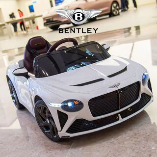Bentley children's electric car four-wheel drive car for boys and girls with remote control toy car that can sit on a stroller accessories four-wheel drive