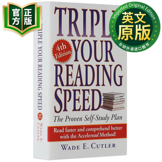 飞速提高你的阅读速度英文原版Triple Your Reading Speed三倍提升英语阅读能力 9780743475761