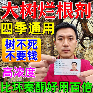 Big tree rotten root powder, powerful tree powder, big tree rotten root removal, bamboo rotten root corrosive, one time rotten root, four barrels, huge discount package