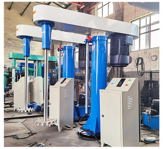 Jphznb high speed dispersing machine hydraulic lift variable frequency speed regulation paint coating explosion-proof biaxial chemical glue small dispersing machine 15 kilowatts
