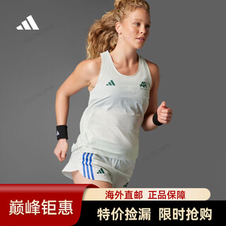 
adidas quick-drying cool running sports vest women's summer new JC7374 light green xs