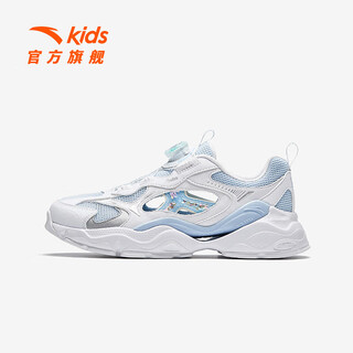 Anta children's shoes children's sandals girls' shoes 2025 summer new millennium frame shoes outdoor beach shoes frame shoes dust blue/anta white-3 38