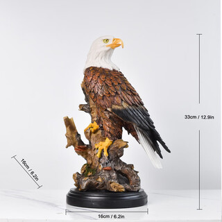 Taijinrui desk ornaments dapeng spreading wings eagle crafts eagle sculpture tv cabinet entrance wine cabinet living room decoration by2241 branch eagle