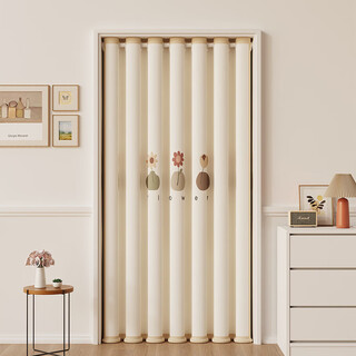 Fan ye's punch-free door curtain air conditioning windshield bedroom kitchen curtain curtain fitting room blocking curtain partition curtain blocking