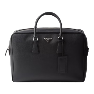 Prada briefcase men's bag new handbag computer bag shoulder bag crossbody bag business bag black
