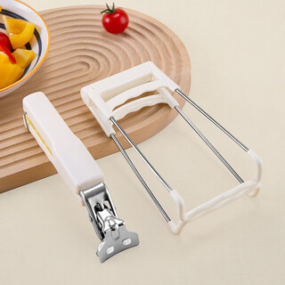 Anbuy 2-piece set of anti-scalding plate and bowl clamps, steamer clamps, kitchen anti-slip and anti-scalding plate and bowl clamps s1282