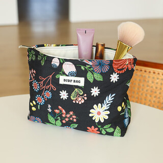 Bolang retro toilet bag travel small high-end cosmetic bag women's storage bag lipstick liner bag portable 2025 new retro colorful big bag