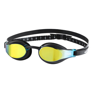 Yingfa yingfa coated swimming goggles men's racing goggles women's waterproof anti-fog high-definition competition swimming goggles yf689af(v)-01 black flat