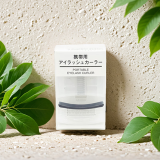 Muji imported from japan muji stainless steel metal convenient eyelash curler long-lasting natural curling beginner portable eyelash curler 1 piece