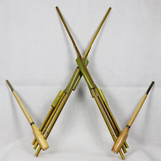
Swan (SWAN) Lusheng Miao Lusheng ethnic musical instruments Minority blowing instruments Traditional musical instruments Miao dance props Ordinary 6-tube soundless toy decoration