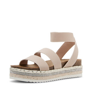 Steve madden girls charisa wedge sandals natural 3 kids