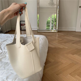 Fantasy vegetable basket handbag for women 2023 korean version bucket bag summer casual versatile custard bag trendy shoulder crossbody bag white vegetable basket bucket bag