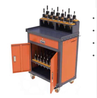 Kezitu bt40 tool car bt50bt30 tool holder tool car tool handle cabinet cnc tool holder cnc machining center one-draw two-door tool cabinet