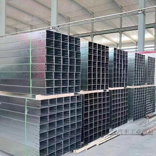 Bridge trunking galvanized 100 50 25 cable 50 50 large span 100*100 iron 200x100 galvanized 100*50*0.7*0.4-50 meters