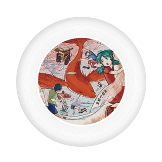 Yikun discs frisbee anniversary series 175g team commemorative yikun xiaokun wfdf 175g team frisbee - 10th anniversary full color edition