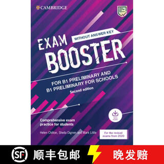 【3-4周达】剑桥PET考试 学生书不带答案带音频 Exam Booster for Preliminary and Preliminary for Schools without Answer K~