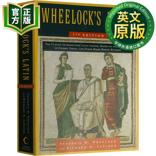 9780061997228 韦洛克拉丁语教程 英文原版 Wheelock’s Latin 7th Edition 拉丁语教学教材
