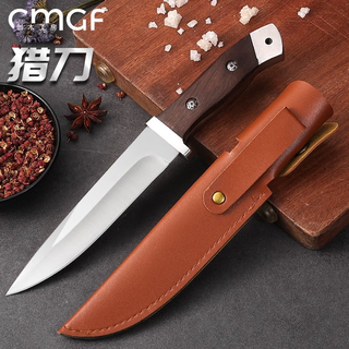 Chuangmu workshop outdoor survival knife outdoor defense multi-purpose blade cutting small sharp knife camping mountaineering high hardness straight knife self-defense knife