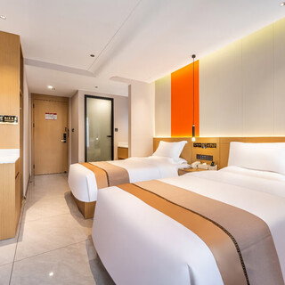 Smart deluxe 0-pressure deep sleeping twin room