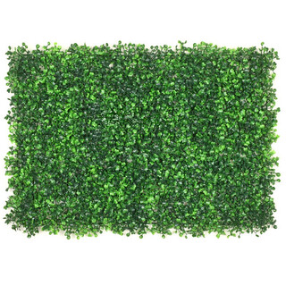 Win the show, simulated plant wall, green plant wall background wall, green simulated plant mall advertising door head artificial decoration, encrypted milan grass 40*60cm piece