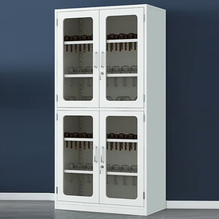 Qingxin micro iron cabinet reagent cabinet laboratory chemical safety cabinet glass vessel cabinet 900*450*1800mm