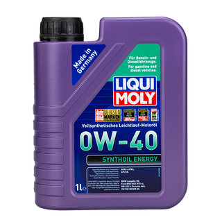 Liqui moly german liqui moly energy pao fully synthetic engine oil lubricant 0w-40 sn a3/b4 1l