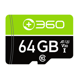 360 memory card 64gb tf (microsd) memory card highly durable driving recorder memory