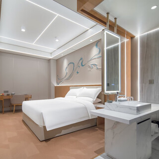 Exquisite double room (mousse mattress + comfortable sleep)