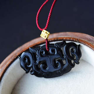 Qiwn new diamond ring and field pendant necklace exquisite ink material 18k gold accessories embellishment