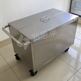 Garbage transfer truck stainless steel sterile items transfer box waste transfer truck sealed delivery truck customized