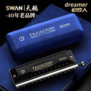 Swan dream chaser 12-hole dreams1248 chromatic harmonica adult professional playing imported gongs