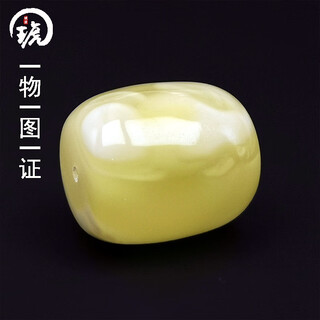 Amber style, one thing, one picture, one certificate, beeswax bucket beads, single beads, loose beads, natural amber accessories, beads, bracelets with beads, accessories, 3.24g, 16*18mm