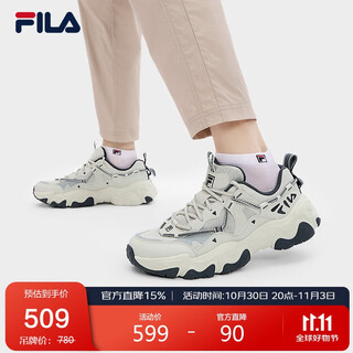 Fila official men's shoes dad shoes sneakers 2025 cat claw shoes 5th generation retro casual shoes