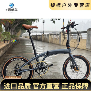 Oemg popular dolphin fnhon popular folding bike physical store dg2018 dolphin frame 2025 new dark blue retro version shimano 9-speed dark blue retro version 22 inches