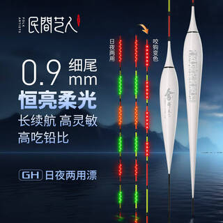 Folk artist gh is willing to give up the world 316 thin tail led lamp bead tail luminous bleaching day and night dual-use hook color changing highly sensitive electronic bleaching