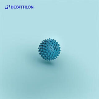 Decathlon fascia ball muscle relaxation neck ball shoulder and neck massage ball eye7 fascia ball_mini-blue gray 4317688