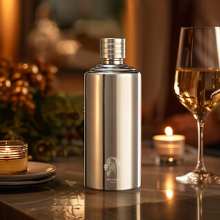 Snake wine bottle 316 stainless steel portable 1-5 jin jin equals 0.5 kg. liquor cylindrical wine bottle empty bottle home car 1 jin jin equals 0.5 kg 316 stainless steel cylindrical wine bottle 500ml