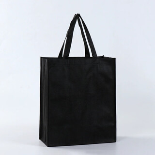 Miaopule high-quality non-woven fabric red handbag tea, tobacco and wine gift bag two bottles of liquor packaging low-key gift black color 35*32*15 maotai 2 bottles starting from two