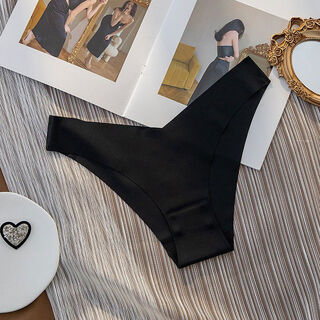 100180jin jin equals 0.5kg seamless low-waisted v-neck thong for women super sexy high-cut yoga sports breathable and quick-drying black 6231l99135jin jin equals 0.5kg