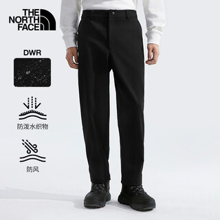 The north face men's outdoor waterproof and velvet trousers 81si black/jk3 36