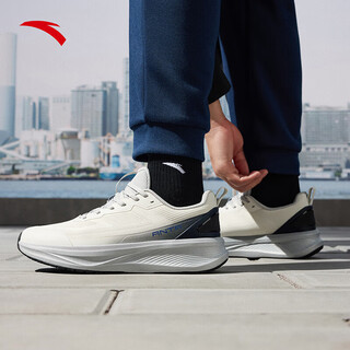 Anta shenxing 13丨lightweight cushioning men's running training shoes autumn new fitness sports shoes 112547718 mesh digital fog gray/release twilight blue-2 40 (250mm)