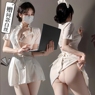 Jiyu qqny sexy lingerie bitch sm shameful large-scale sexy intercourse robe pure lust seduction naked sexy pajamas women juice nurse pure lust succubus beauty strips off the whole body bed date three-point fully leaking underwear average size 80-120jin jin equals 0.5 kg sexy inner clothes convenient for husband to eat couple stimulation high-end