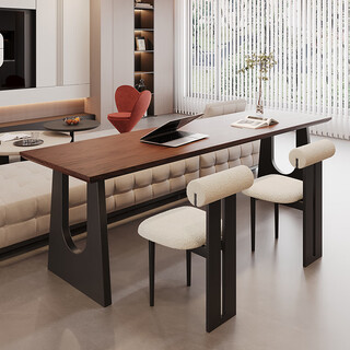 Ao si cedeng horizontal hall sofa behind the long table home living room double study table to the living room large long table light luxury solid wood desk style - size - color custom shot