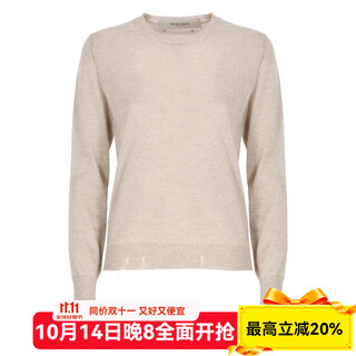 Golden goose women's sweater warm and comfortable solid color daily autumn and winter knitted simple gray one size fits all | large