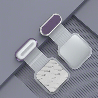 Three frogs is suitable for asus rog9 pro/rog8/8pro/8 pro edition mobile phone charging port anti-lost anti-dust plug type-c interface dustproof, waterproof, anti-scratch universal anti-translucent - purple alloy anti-lost dust plug 1 rog gaming phone 9