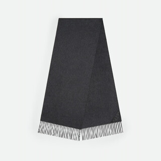 Bottega veneta bv gift cashmere scarf for boyfriend, charcoal black mixed color, one size fits all