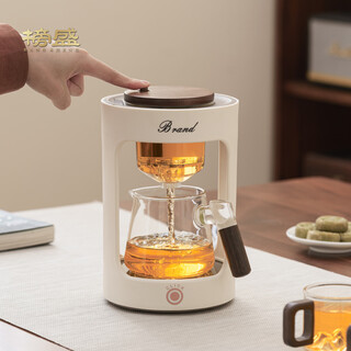 Bangsheng intelligent insulation automatic tea maker glass teapot home office lazy tea making machine kung fu tea set intelligent insulation tea maker