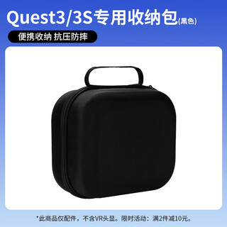 Quest3 vr all-in-one machine meta quest3s accessories myopia lens streaming wire handle comfortable head wear quest3/3s special storage bag